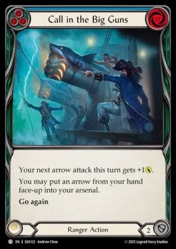 Call in the Big Guns (Blue) (Regular)⁣ - High Seas⁣ (Common)⁣ [122]