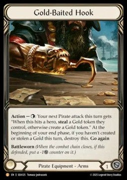 Gold-Baited Hook (Rainbow Foil)⁣ - High Seas⁣ (Legendary)⁣ [125]
