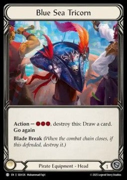 Blue Sea Tricorn (Regular)⁣ - High Seas⁣ (Common)⁣ [126]