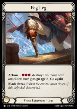 Peg Leg (Regular)⁣ - High Seas⁣ (Common)⁣ [129]