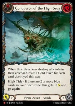 Conqueror of the High Seas (Rainbow Foil)⁣ - High Seas⁣ (Majestic)⁣ [130]