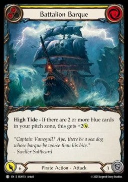 Battalion Barque (Yellow) (Regular)⁣ - High Seas⁣ (Common)⁣ [153]