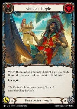 Golden Tipple (Red) (Regular)⁣ - High Seas⁣ (Common)⁣ [159]