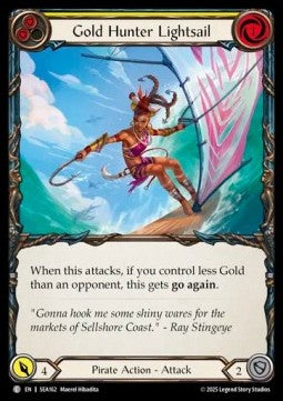 Gold Hunter Lightsail (Regular)⁣ - High Seas⁣ (Common)⁣ [162]