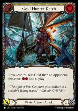 Gold Hunter Ketch (Regular)⁣ - High Seas⁣ (Common)⁣ [165]