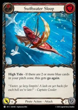 Swiftwater Sloop (Red) (Regular)⁣ - High Seas⁣ (Common)⁣ [166]