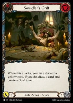Swindler's Grift (Red) (Regular)⁣ - High Seas⁣ (Common)⁣ [169]