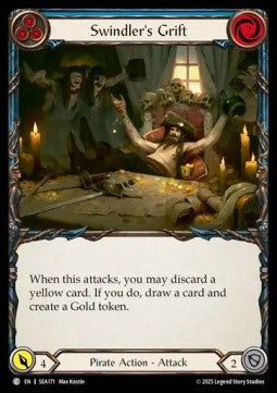 Swindler's Grift (Blue) (Regular)⁣ - High Seas⁣ (Common)⁣ [171]