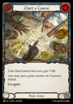 Chart a Course (Blue) (Regular)⁣ - High Seas⁣ (Common)⁣ [175]