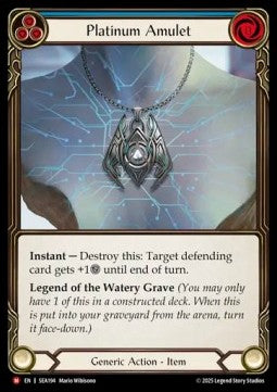 Platinum Amulet (Regular)⁣ - High Seas⁣ (Majestic)⁣ [194]