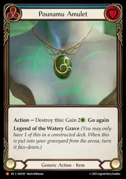 Pounamu Amulet (Regular)⁣ - High Seas⁣ (Majestic)⁣ [195]