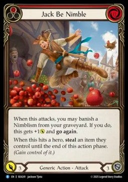 Jack Be Nimble (Rainbow Foil)⁣ - High Seas⁣ (Rare)⁣ [201]