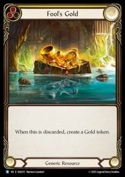 Fool's Gold (Rainbow Foil)⁣ - High Seas⁣ (Rare)⁣ [215]
