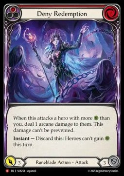 Deny redemption (Rainbow Foil)⁣ - High Seas⁣ (Majestic)⁣ [254]