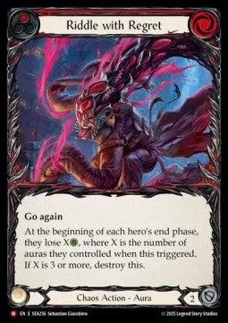 Riddle with Regret (Rainbow Foil)⁣ - High Seas⁣ (Majestic)⁣ [256]