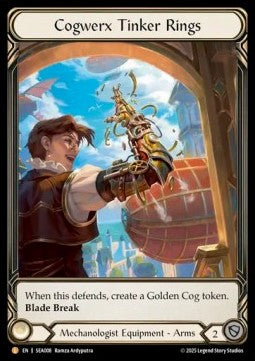 Cogwerx Tinker Rings (Extended Art Cold Foil)⁣ - High Seas⁣ (Legendary)⁣ [008]
