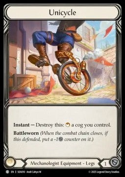 Unicycle (Cold Foil)⁣ - High Seas⁣ (Common)⁣ [010]