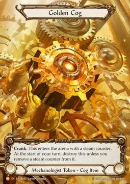 Golden Cog (Extended Art Rainbow Foil)⁣ - High Seas⁣ (Token)⁣ [042]