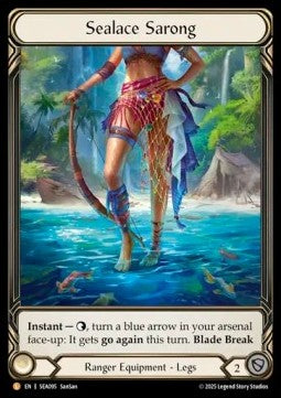 Sealace Sarong (Extended Art Cold Foil)⁣ - High Seas⁣ (Legendary)⁣ [095]