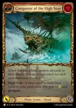 Conqueror of the High Seas (Cold Foil) - High Seas (Majestic) [SEA-130]