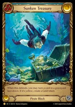 Sunken Treasure (Cold Foil)⁣ - High Seas⁣ (Majestic)⁣ [133]