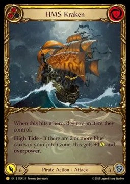 HMS Kraken (Cold Foil)⁣ - High Seas⁣ (Rare)⁣ [135]