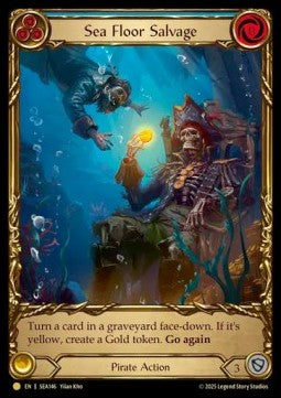 Sea Floor Salvage (Extended Art Cold Foil)⁣ - High Seas⁣ (Rare)⁣ [146]