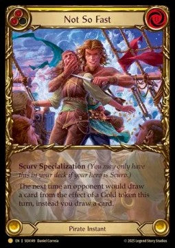 Not So Fast (Cold Foil)⁣ - High Seas⁣ (Rare)⁣ [149]