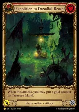 Expedition to Dreadfall Reach (Cold Foil)⁣ - High Seas⁣ (Common)⁣ [157]