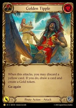 Golden Tipple (Red) (Cold Foil)⁣ - High Seas⁣ (Common)⁣ [159]