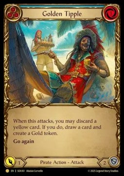 Golden Tipple (Blue) (Cold Foil)⁣ - High Seas⁣ (Common)⁣ [161]