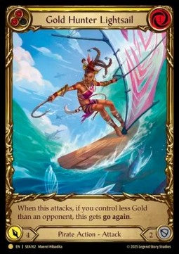 Gold Hunter Lightsail (Cold Foil)⁣ - High Seas⁣ (Common)⁣ [162]