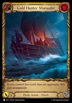 Gold Hunter Marauder (Cold Foil)⁣ - High Seas⁣ (Common)⁣ [164]