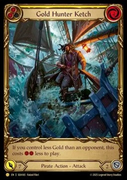 Gold Hunter Ketch (Cold Foil)⁣ - High Seas⁣ (Common)⁣ [165]