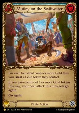 Mutiny on the Swiftwater (Cold Foil)⁣ - High Seas⁣ (Common)⁣ [178]