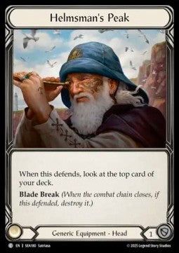 Helmsman's Peak (Cold Foil)⁣ - High Seas⁣ (Common)⁣ [180]