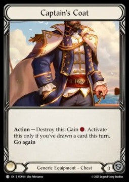 Captain's Coat (Cold Foil)⁣ - High Seas⁣ (Common)⁣ [181]