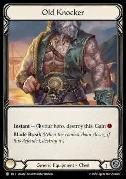 Old Knocker (Cold Foil)⁣ - High Seas⁣ (Common)⁣ [182]