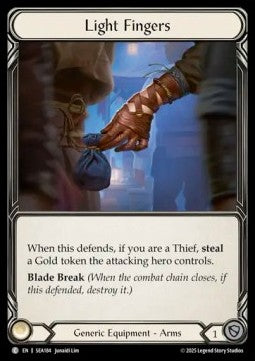 Light Fingers (Cold Foil)⁣ - High Seas⁣ (Common)⁣ [184]
