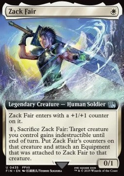 Zack Fair (V.1) - Magic: The Gathering - FINAL FANTASY: Extras (Uncommon) [XFIN-435]