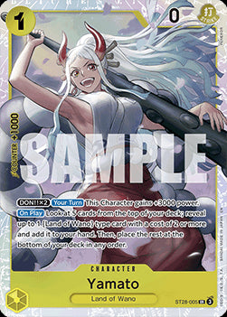 Yamato (ST28-005)⁣ - Starter Deck: Green Yellow Yamato⁣ (Super Rare)⁣ [005]