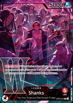 Shanks (OP09-001) - Unnumbered Promos (Leader) [UP-OP09-001]