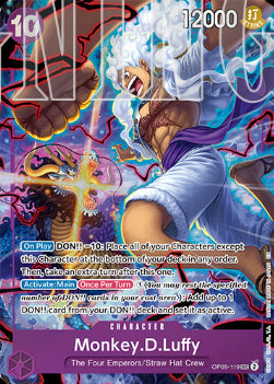 Monkey.D.Luffy (OP05-119)⁣ - Unnumbered Promos⁣ (Secret Rare)⁣ [OP05-119]