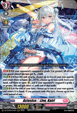 Astesice△Live, Kairi [D-Format] (V.1 - Triple Rare)⁣ - Knights 0f Rebirth⁣ (Triple Rare)⁣ [016]