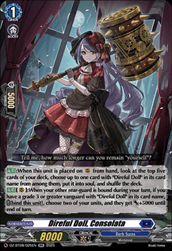 Direful Doll, Consolata [D-Format] (V.1 - Double Rare)⁣ - Knights 0f Rebirth⁣ (Double Rare)⁣ [025]