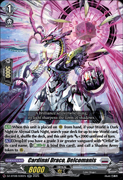 Cardinal Draco, Delcomanis [D-Format] (V.1 - Double Rare)⁣ - Knights 0f Rebirth⁣ (Double Rare)⁣ [030]