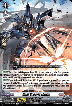 Qual Scharfschutze [D-Format] (V.1 - Rare)⁣ - Knights 0f Rebirth⁣ (Rare)⁣ [052]