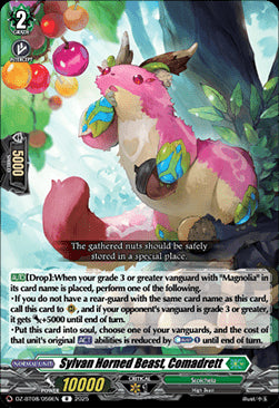 Sylvan Horned Beast, Comadrett [D-Format] (V.1 - Rare)⁣ - Knights 0f Rebirth⁣ (Rare)⁣ [059]