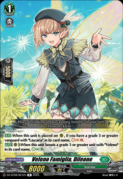 Veleno Famiglia, Dileone [D-Format] (V.1 - Rare)⁣ - Knights 0f Rebirth⁣ (Rare)⁣ [061]