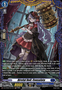 Direful Doll, Consolata [D-Format] (V.2 - Frame Rare)⁣ - Knights 0f Rebirth⁣ (Frame Rare)⁣ [FR11]